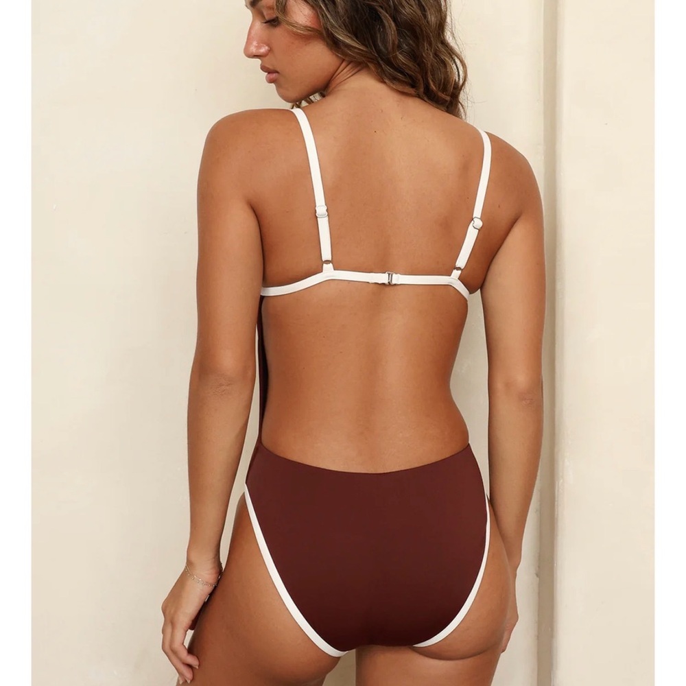 Soul Scoop Neck High Waist One Piece - Picture 8 of 11